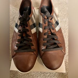 Men’s Burberry Leather Sneaker